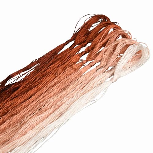 MIINGGUXIUYI Mulberry Silk Floss Embroidery Thread Floss-Cross Stitch Threads China Silk Woven Jewelry Threads DIY Sewing Kits (93) - color: 93
