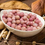 100pcs Natural Stone Beads 8mm Pink Rhodochrosite Round Genuine Real Stone Beading Loose Gemstone Hole Size 1mm DIY Charm Smooth Beads for Bracelets Necklaces Earrings Jewelry Making Crafts - color: Pink Rhodochrosite