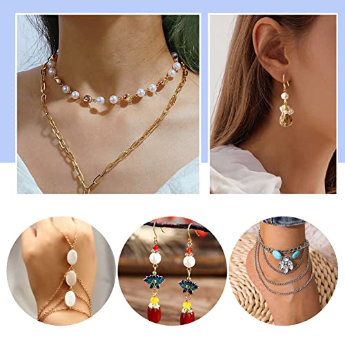 TOAOB 200pcs Eye Pins 2 Inch Brass Findings Gold Silver Open Head Pins for DIY Crafts Necklaces Bracelets Earrings Jewelry Making - size: 50mm