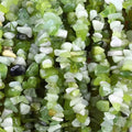200pcs Natural Chip Stone Beads Gemstone Healing Crystal Loose Rock Bead Irregular Glass Seed Charm Beads Drilled DIY for Jewelry Bracelet Necklace Earrings Making Crafting Supplies (Green Jade 5-8mm) - color: Green Jade