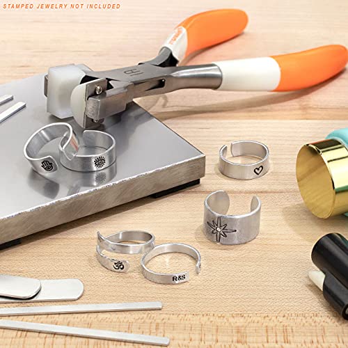 ImpressArt - Ring Making Kit for Metal Stamping Rings, Jewelry Making, Gifts and DIY Projects (Birth Flower Bundle, Standard Kit) - color: Standard Kit, size: Birth Flower Bundle