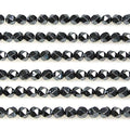 MJDCB Best Sellers Natural Stone Beads Faceted Polygon Hematite Energy Stone Healing Power for Jewelry Making(8mm) - color: Hematite