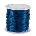 Pandahall 60 Feet Tarnish Resistant Copper Wire 22 Gauge Jewelry Beading Craft Wire for Jewelry Making (Marine Blue)