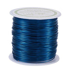 Pandahall 60 Feet Tarnish Resistant Copper Wire 22 Gauge Jewelry Beading Craft Wire for Jewelry Making (Marine Blue)