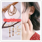 FASHEWELRY 10 Strands Briolette Crystal Glass Beads 2mm Rondelle Faceted Glass Spacer Beads Pearl Luster Plated for Necklace Bracelet Jewelry Making (Sandy Brown) - color: Sandy Brown, size: 2mm