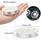 3 Pack Jewelry Wire - 22 Gauge Tarnish Resistant Copper Beading Wire for Jewelry Making, 0.6mm X 4m Each (Gold, Silver, Rose Gold)