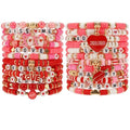 Twinfree Bohemia Beaded Bracelet for Women, Polymer Clay Stretch Bracelets - color: color 48