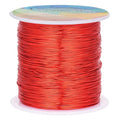 203 Feet Tarnish Resistant Copper Wires 24 Gauge/0.5mm Jewelry Craft Wires Beading Wire for Jewelry Making, Wire Wrapping and Crafting (Red) - color: Red, size: 24 Gauge