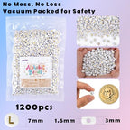 Gionlion 1200+Pcs Round Letter Beads for Bracelet Making, Acrylic Alphabet Beads for Jewelry Making, DIY Friendship Bracelets with 4x7mm White Beads with Gold Letters - color: Gold
