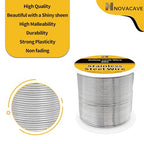 304 Stainless Steel Wire - Safety Lock Wire 1lb Spool, for Secure Bolts or Nuts (1.0MM) - size: 1.0 MM