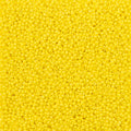 John Bead Czech Glass Seed Beads 11/0 Terra Intensive Yellow Matte, 23 Grams of DIY Jewelry Making Beads Preciosa (Jablonex) - color: Yellow Matte