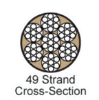 Accu-Flex Classic Beading Wire .019 inch Width 49 Strand 100 Feet