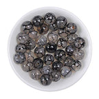 Natural Stone Beads 10mm Black White Dragon Vein Stone Round Loose Beads Crystal Energy Stone Healing Power for Jewelry Making DIY,1 Strand 15" - color: Black White Dragon Vein, size: 10MM