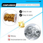 Aluminum Craft Wire,8 Gauge (3mm) Gold Bendable Wire,32 Feet Continuous Roll for Jewelry Making,Sculpting,Floral & Armature Projects - size: 8 Gauge 32FT, style: Gold