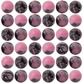 Natural Stone Beads 100pcs 10mm Black Stripe Rhodonite Round Real Stone Beading Loose Gemstone Hole 1mm DIY Charm Beads for Bracelet Necklace Earrings Jewelry Making (Black Stripe Rhodochrosite, 10mm) - color: Black Stripe Rhodochrosite, size: 10mm
