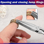 Mini Flat Nose Pliers - Multifunction Precision Jewelry Making Tools - Duck Billed, Bending, Straightening, Wire Bending, Wrapping, Forming - style: Flat Nose Pliers With Serrated Jaw