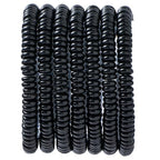Natural Black Onyx Agate Disk Stone Spacer Beads 6x2mm 38cm/str Flat Rondelle Loose Semi Gemstone Caps for Making Bracelets Necklace - color: Black Onyx Agate