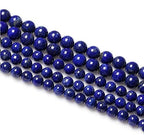 Lapis Lazuli Natural Stone Beads for Jewelry Making DIY Handmade Crafts (10mm, Blue Lapis Lazuli) - color: Blue Lapis Lazuli, size: 10mm