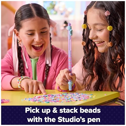 Cool Maker, Stack’d Heishi Expansion Pack Bead Kit, Bracelet Making Kit with Over 1300 Beads for Bracelets, Makes 15, Arts and Crafts Kids Toys for Girls Ages 7 and up - style: Heishi Expansion Pack Bead Kit