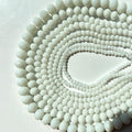 780Pcs Briolette Crystal Glass Beads for Jewelry Making, 3-10mm Faceted White Crystal Beads for Bracelets, Rondelle Glass Beads Bulk for Crafts Wine Charms Wind Chimes Suncatchers - color: Ci-white01