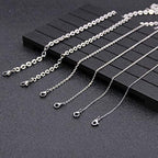 300 pcs Stainless Steel Split Rings Jump Rings Connector Rings for Jewelry Making Necklaces Bracelet Earrings Keychain DIY Craft (12614-10mm) - size: 10mm