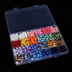 2PCS 24 Grids Clear Plastic Organizer Box Fixed Compartment Storage Container for Craft, Beads, Jewelry, Fishing Tackle, Art, Small Items
