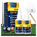 Pool Cue Tip Glue 100g, Quick Dry Billiard Cue Tip Glue for Pool Stick, Heavy Duty Super Adhesive for Snooker Cue, Pool Cue Accessories - No Tip Clamp Needed - size: 100g, style: Pool Cue Tip Glue