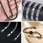 20PCS 13MM Black Lobster Clasps, 316 Stainless Steel Lobster Claw Clasps Bulk for Necklace Bracelet Jewelry Making DIY Craft - color: Black, size: 13MM