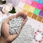600PCS 6x6mm Square Acrylic Letter Beads P for Friendship Bracelets Jewelry Making, White Acrylic Cube Base with Black Alphabet Beads for DIY Crafts Bracelets Necklaces Key Chains Phone Lanyard - color: Letter P(Black on White)