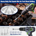 WORKPRO Drill Bit Set, 120-Pieces Impact Driver Bits Set and Screwdriver Bits Set for Screw Driving and Wood Metal Drilling with Storage Case, 1/4" Hex Shank - style: 120 PCS