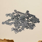 30PCS 15 x 24mm Antique Silver Motorcycle Charms, Electroplated Alloy Motorbike Pendants for Jewelry Making, DIY Bracelet Necklace Craft Beads
