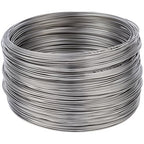 CREATCABIN 200 Loops Jewelry Memory Wire Stainless Steel Bracelet Wire Metal Silver Wrapping Beadable Round Circle 6.5cm/2.56 Inch Memory Loops Rings for Beading Bracelet Jewelry DIY Making Projects