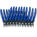 Flush Wire Cutter, 10PACK Diagonal Cutting Pliers, 5inch Side Cutter, Nippers, Small Wire Cutters, Shear Cutters, Wire Snips for Electronic Floral Wire Model Sprue Soft Copper, Blue - style: blue wire cutters x 10