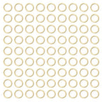 5MM 500PCS 14K Gold Jump Rings for Jewelry Making Non Tarnish Small Open Gold Filled Jump Rings for Necklace Earrings Bracelet Key Chains and DIY Craft - size: 5MM-500PCS