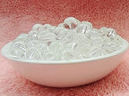 Glass Beads 6mm 140pcs Round Smooth Loose Beads for Bracelet Necklace Jewelry Making Craft DIY（6mm, 50610 Transparent） - color: Transparent, size: 6mm