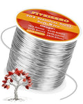 FIVEIZERO 22 Gauge 304 Stainless Steel Wire for Jewelry Making,76yd Stainless Steel Jewelry Wires Thin Metal Craft Wire for Necklace,Bracelet,Earring,Bead Stringing,DIY,Floral and Home Crafts - size: 22 Gauge