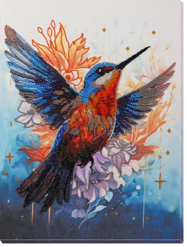 Wizardi Bead Embroidery Kit - A Colorful Flap of a Wing. Colorful Beads, Beading Needles. DIY Kit. Embroidery for Beginners. Home Decor. AB-901 Abris Art - color: A colorful flap of a wing