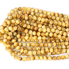 45PCS 8mm Natural Golden Tiger Eye Stone Round Loose Beads for Jewelry Making DIY Bracelet Necklace Materials 1 Strand 15" - color: Golden Tiger Eye, size: 8mm