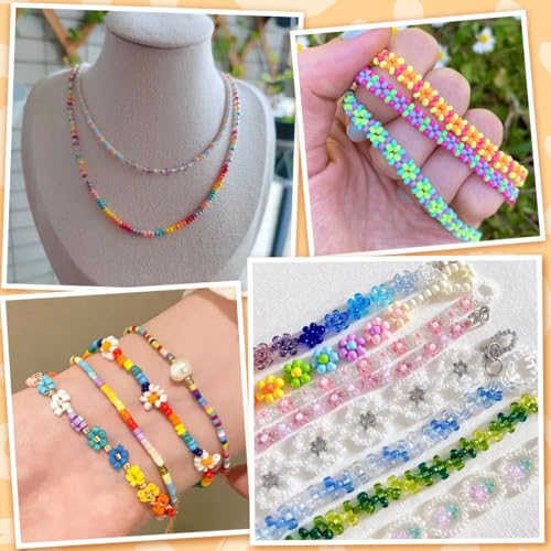 2000pcs Royal Blue Glass Seed Beads, Colorful Tiny 4mm Beads for Jewelry Making, Beading Supplies. - color: Royal Blue