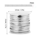 33 Feet Stainless Steel Snake Chains Roll, 3mm 304 Stainless Steel Flat Snake Chain Bulk Spool for Jewelry Making DIY Craft - color: 3.0mm Stainless Steel Flat Snake Chains