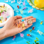Craftdady Resin Plastic Miniature Food Snack Pendants Charms Ice Drink Juice Pendants Cute Bottle Fruit Keychain Charms Hang Ornament for DIY Craft Earring Bracelet Necklace Jewelry Making - color: Mixed Color Ice Drink Juice
