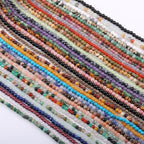 155pcs 2mm Natural India Agate Stone Loose Round Beads Gemstone Smooth Samll Spacer Beads for jewerly Making Bracelet Necklace - color: India Agate, size: 2 mm