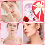 Augshy 64 Pcs Valentine Heart Charms Conversation Heart Resin Charms Conversation Heart Beads Flat Heart Pendant for Valentine's Day DIY Craft Bracelet Necklace Jewelry Making - style: Valentine Style