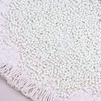 2000pcs Glass Seed Beads Bulk, 4mm 6/0 Mini Pony Spacer Small Individual Color Seed Beads for DIY Bracelet Necklaces Wrist Jewelry Making, Beige White - color: Beige White