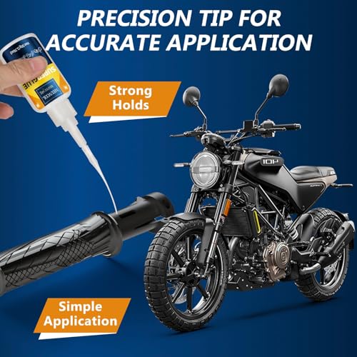 Grip Glue 100g, Instant Handlebar Grip Glue for Dirt Dikes, Motorcycle, Ebike, Bicycle, Heavy Duty Handle Grip Adhesive for ATV Grips,Tool Handle,Snowmobile - size: 100g, style: Grip Glue