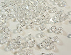 Perlin Preciosa Bohemian 3mm Crystal Glass Beads 100 pcs Czech Bicone Colorful Mix Beads for DIY Jewelry Making Double Cone Bead Bracelet Earring Necklace Crafting (Crystal Clear) - color: Crystal