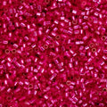 John Bead 25g Cylin Beads Fuchsia Silver Lined 11/0 Glass Cylindrical Seed Beads for Jewelry Bracelets Necklaces Earrings Making Embroidery - color: Fuchsia Silver Lined