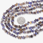 400pcs Natural Chip Stone Beads for Jewelry Making Blue Agate 5-8mm Irregular Gemstones Healing Crystal Loose Rocks Bead Hole Drilled for Ring Earrings Necklace Bracelet Making DIY Art Crafts - color: Blue Agate(2 Strands-62")
