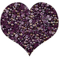 1000pcs 5mm Half Pearl Beads Flatback Pearl Beads Half Round Plastic Pearls for Crafts Scrapbooking Embellishment Nail Art( Dark Purple AB) - color: Dark Purple AB, size: 5mm