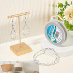 BENECREAT 300-Feet 7-Strand Beading Wire, 0.018inch/ 0.46mm Tiger Tail Bead Stringing Wire for Jewelry Making Threading Necklace Bracelet Crafts - color: Lightgrey, size: 0.46mm - 7 Strands